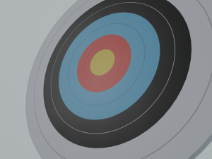 arrow target Model 3D
