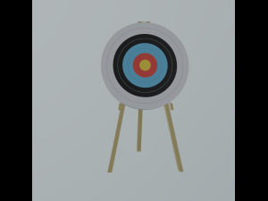 arrow target Model 3D