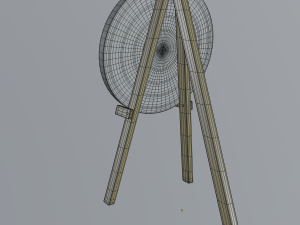 arrow target Model 3D