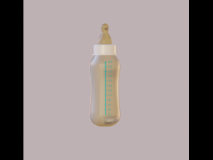 baby bottle 3Dモデル