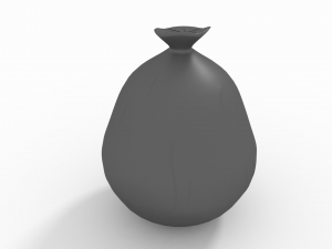 trash bag Modelo 3D