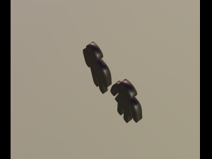 bathroom silhouettes 3D Model