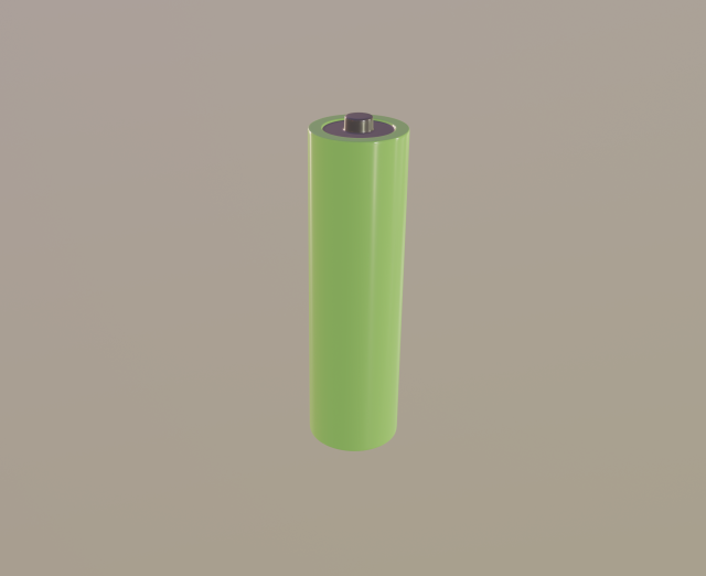 battery aa Modelo 3D .c4d .max .obj .3ds .fbx .stl .blend 