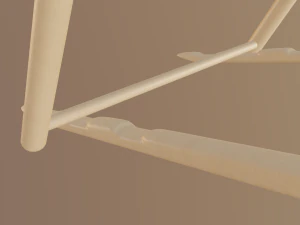 пляжний шезлонг 3D Модель