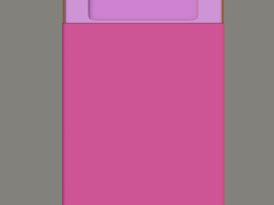 cartoon bed Modelo 3D