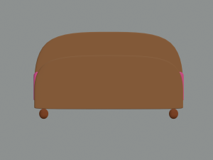 cartoon bed Modelo 3D