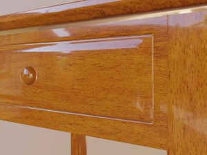 bedside table 3D Модель