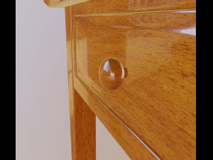 bedside table 3D Model