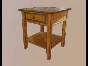 bedside table 3D Model