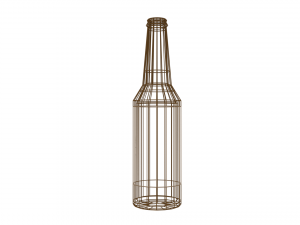 beer bottle 3D मॉडल