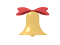 Christmas Bell 3D Model
