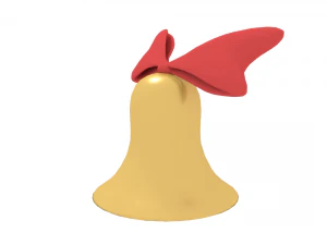 christmas bell 3D Model