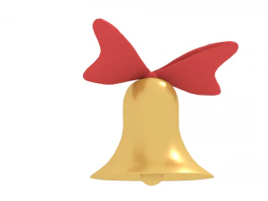 christmas bell 3D Model