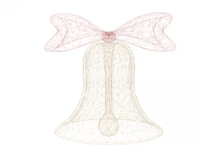 christmas bell 3D Model