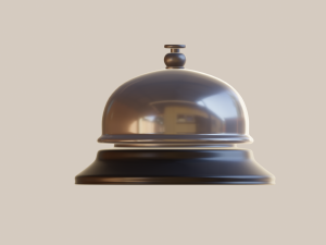 metal bell 3Dモデル