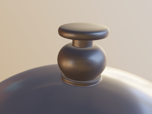 metal bell 3Dモデル