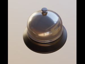 metal bell 3Dモデル
