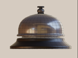 metal bell 3Dモデル