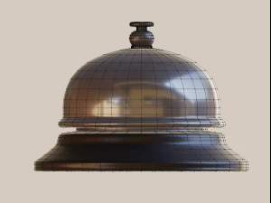 metal bell 3D Model