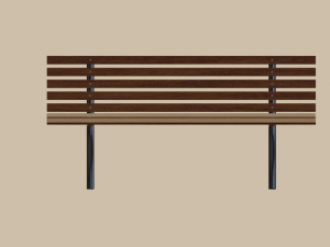 bench 3Dモデル