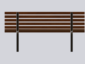bench 3Dモデル