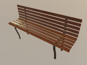 bench 3Dモデル