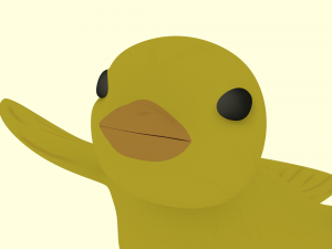 yellow bird 3Dモデル