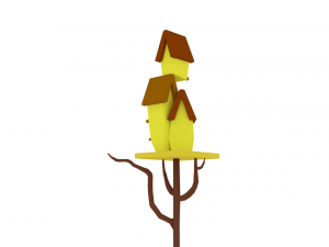 birdhouse Model 3D