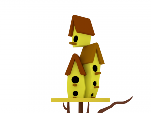 birdhouse Model 3D