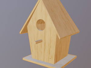 bird house 3Dモデル