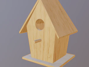 maison d'oiseau Modèle 3D