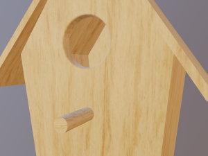 bird house Modelo 3D