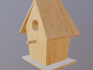 bird house Modelo 3D