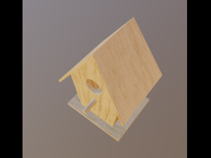 bird house Modelo 3D
