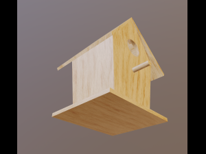 bird house Modelo 3D