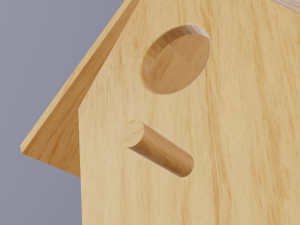 bird house Modelo 3D