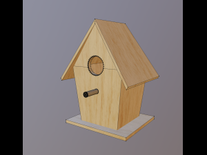 bird house Modelo 3D