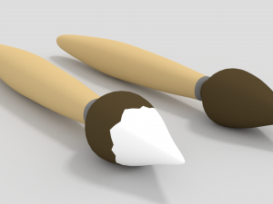 paint brush 3D-Modell