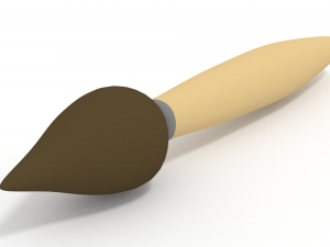 paint brush 3D-Modell