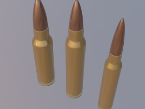 bullet Modello 3D