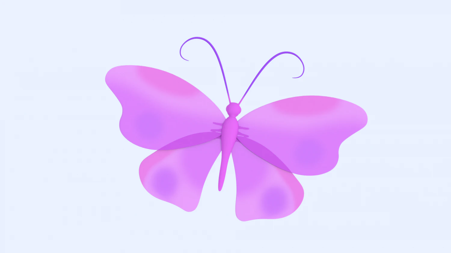 butterfly 3D Model .c4d .max .obj .3ds .fbx .stl .blend 