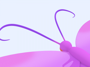 butterfly 3D 模型