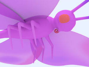 butterfly 3D 模型