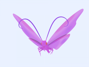 butterfly 3D 模型
