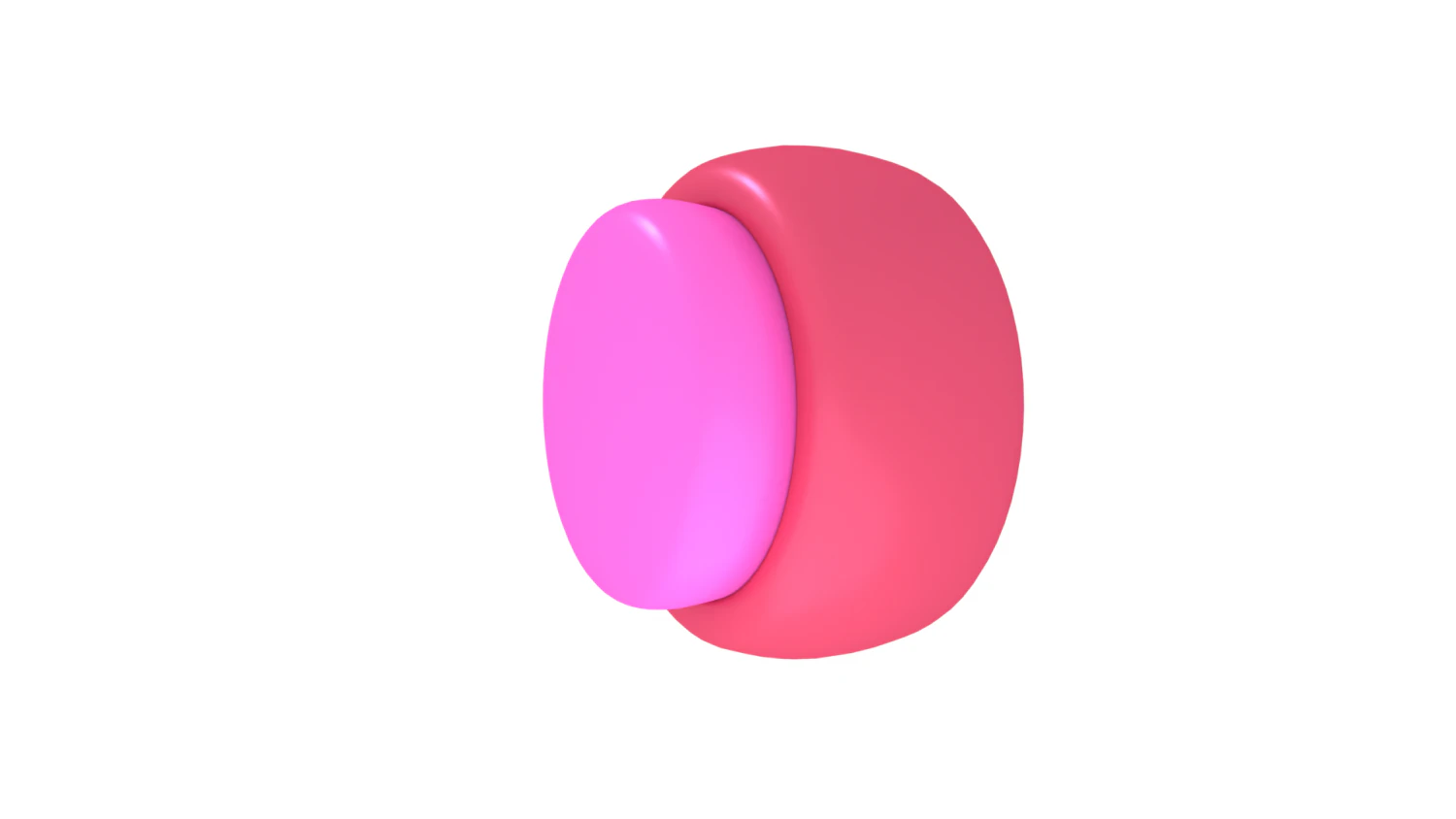 button 3D Model .c4d .max .obj .3ds .fbx .stl .blend 