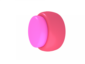 button 3D 模型