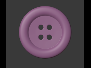button 3D Model