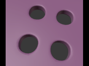 button 3D Model