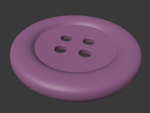 button 3D Model