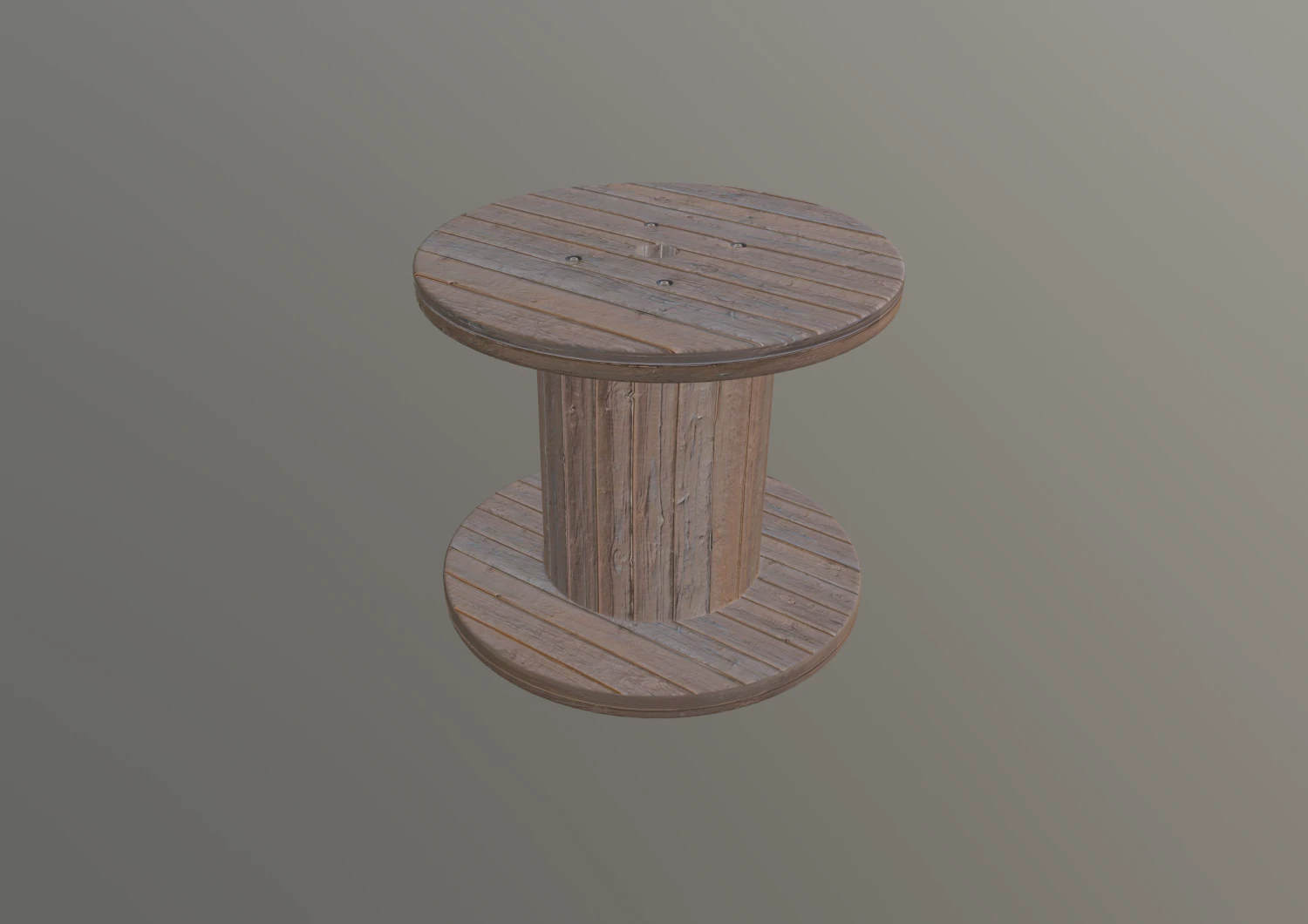 cable reel 3D Model .c4d .max .obj .3ds .fbx .stl .blend